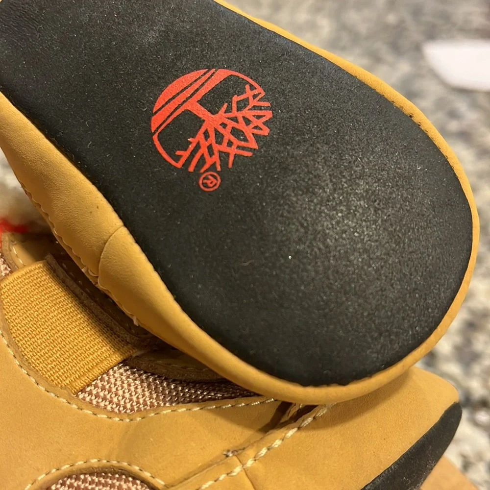 Timberland Climate Trekker Crib Booties Boots Shoes Infant Baby Sz 1, 3-6 Months